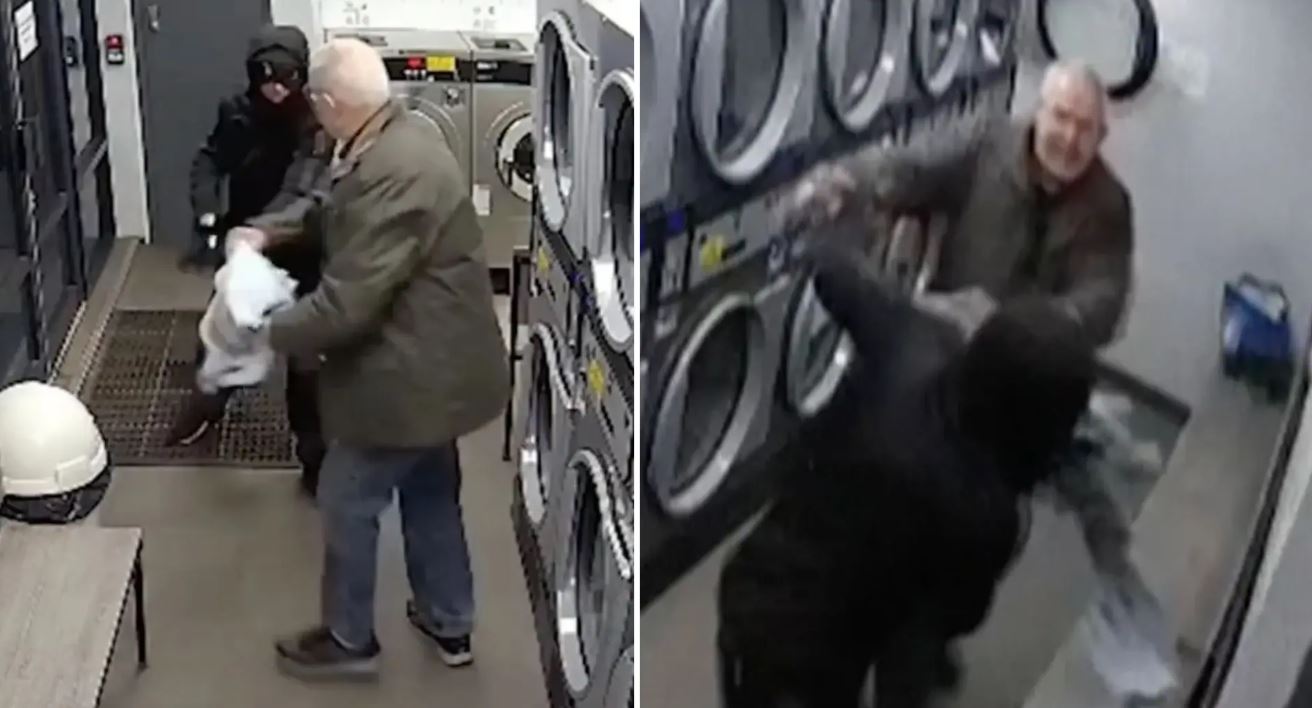 Βίντεο: 84χρονος διώχνει τον κλέφτη χρησιμοποιώντας ένα παντελόνι – «Ήταν ή εγώ ή αυτός»