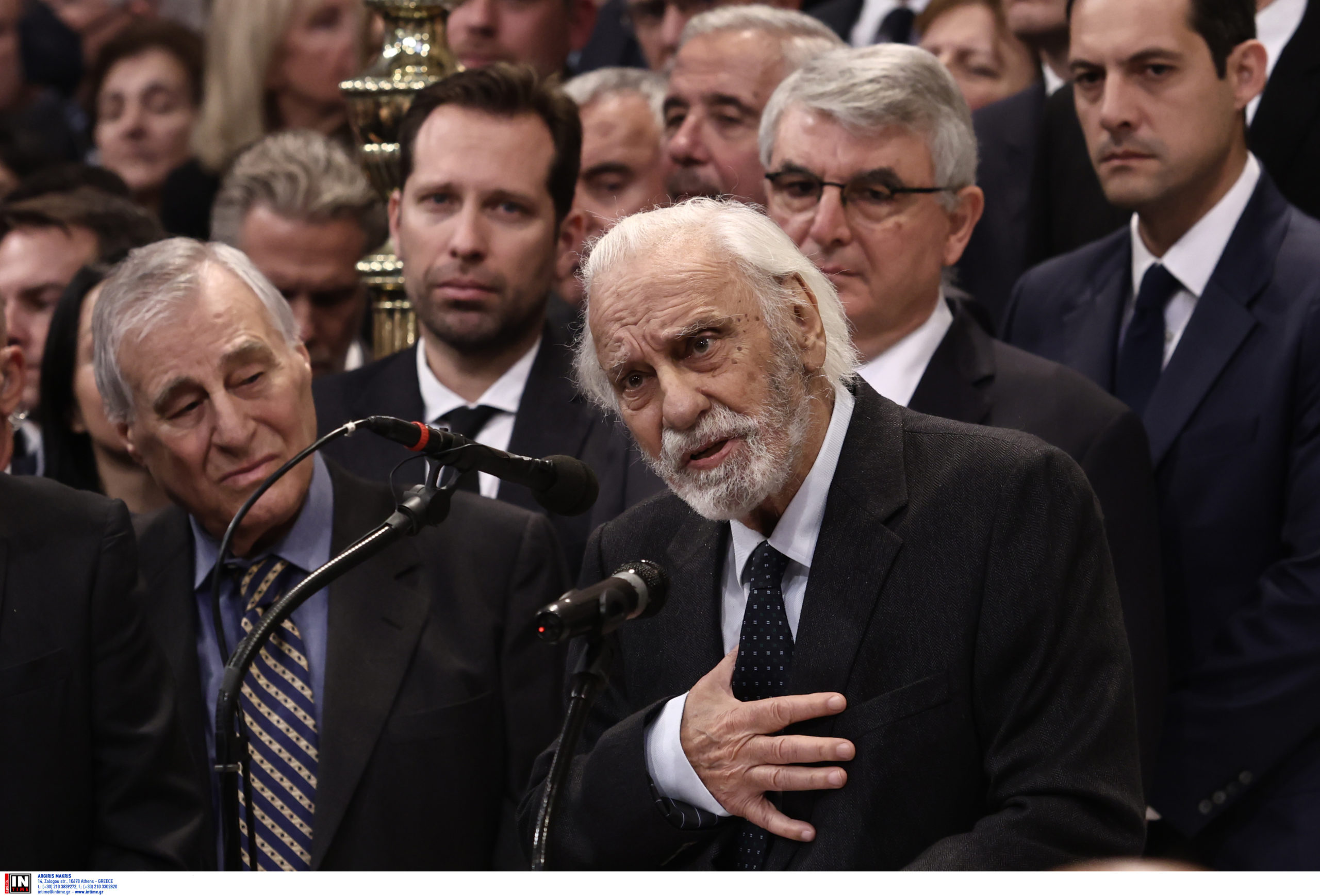 Κηδεία Κώστα Σημίτη: Ο επικήδειος από τον Κωνσταντίνο Τσουκαλά – «Ένας τρυφερός, συναισθηματικός, σεμνός άνθρωπος»