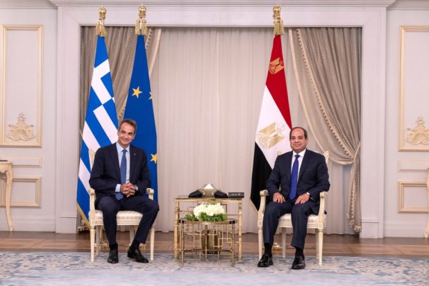 Κυριάκος Μητσοτάκης Αλ Σίσι