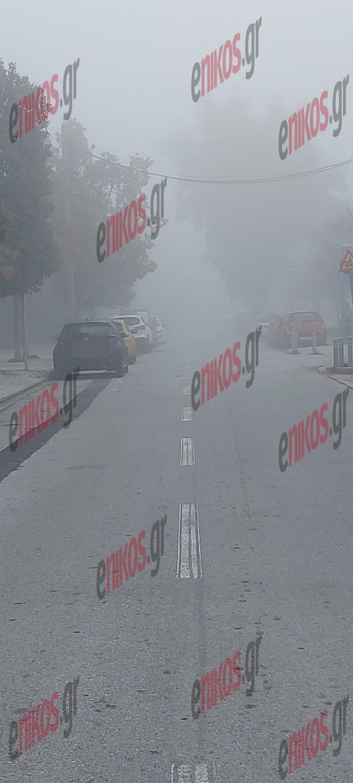 Ομίχλη στην Αγία Παρασκευή