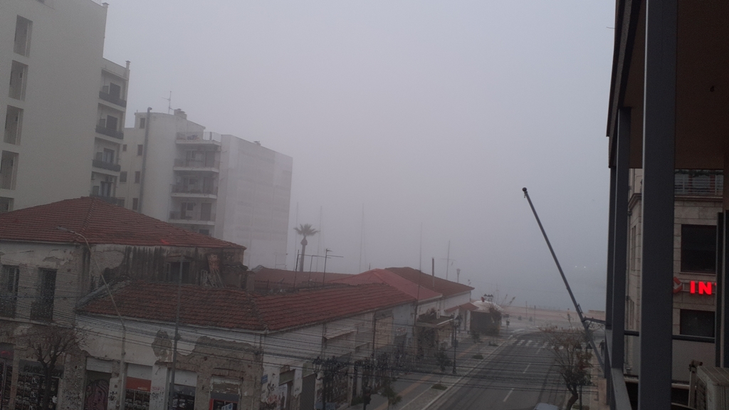 Ομίχλη στον Βόλο