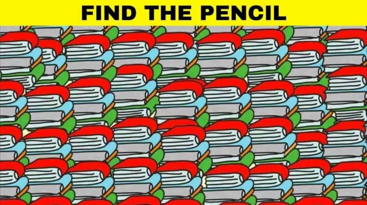 Οπτική ψευδαίσθηση: Μόνο αν είσαι ο Σέρλοκ Χολμς θα βρεις το μολύβι σε 5 δευτερόλεπτα