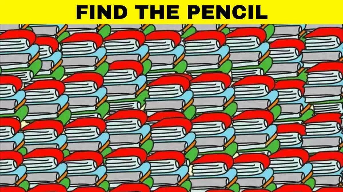 Οπτική ψευδαίσθηση: Μόνο αν είσαι ο Σέρλοκ Χολμς θα βρεις το μολύβι σε 5 δευτερόλεπτα