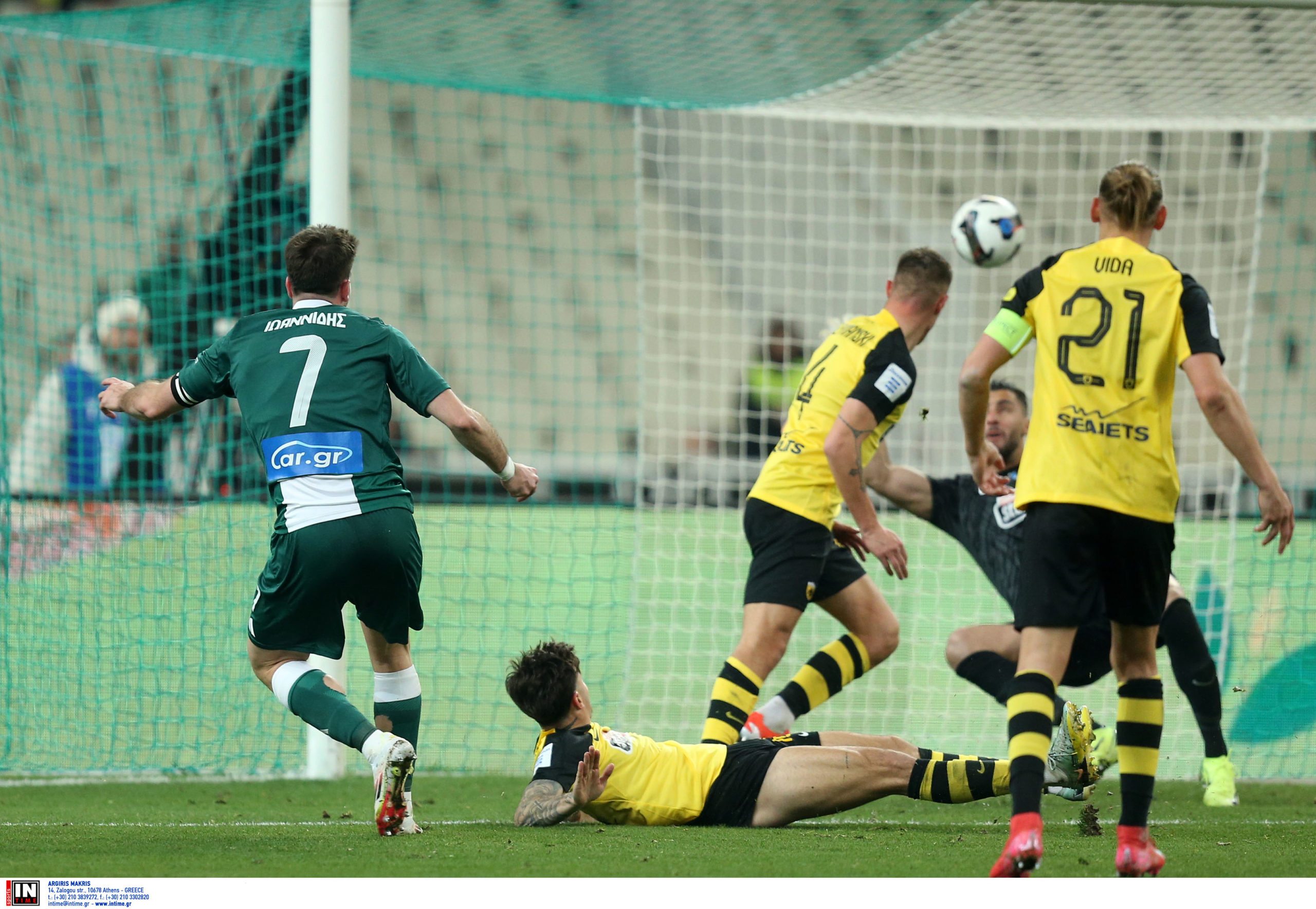 Παναθηναϊκός – ΑΕΚ 1-0: Πράσινο «τρίποντο» και μετά… ντέρμπι κορυφής στο Φάληρο