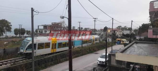 Πάτρα τρένο αυτοκίνητο σύγκρουση