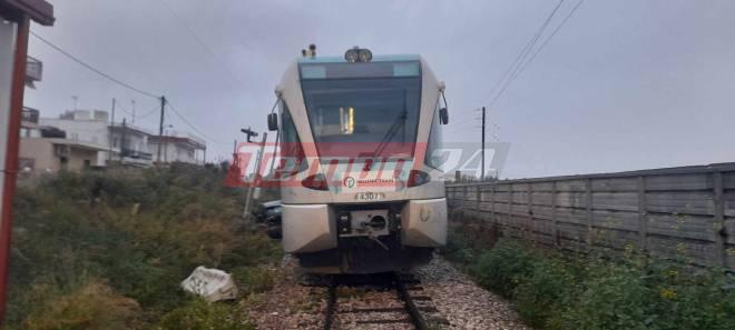 Πάτρα τρένο αυτοκίνητο σύγκρουση