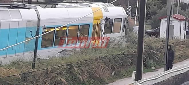 Πάτρα τρένο αυτοκίνητο σύγκρουση