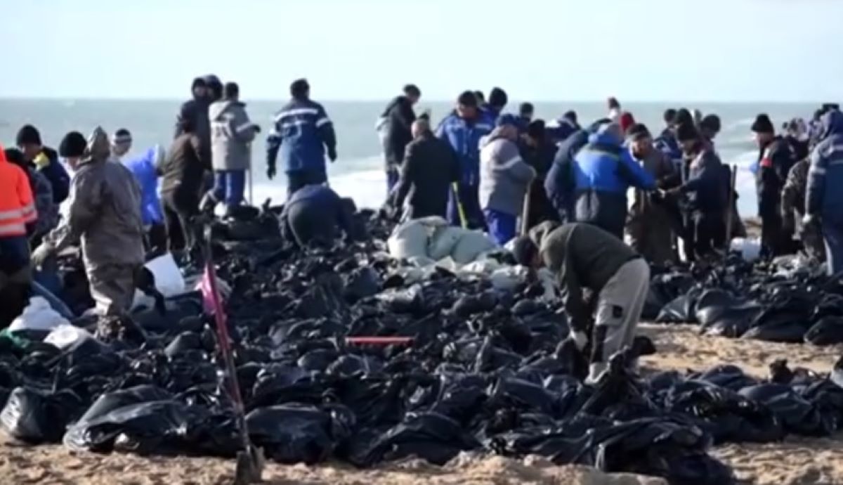 Ρωσία πετρελαιοκηλίδα