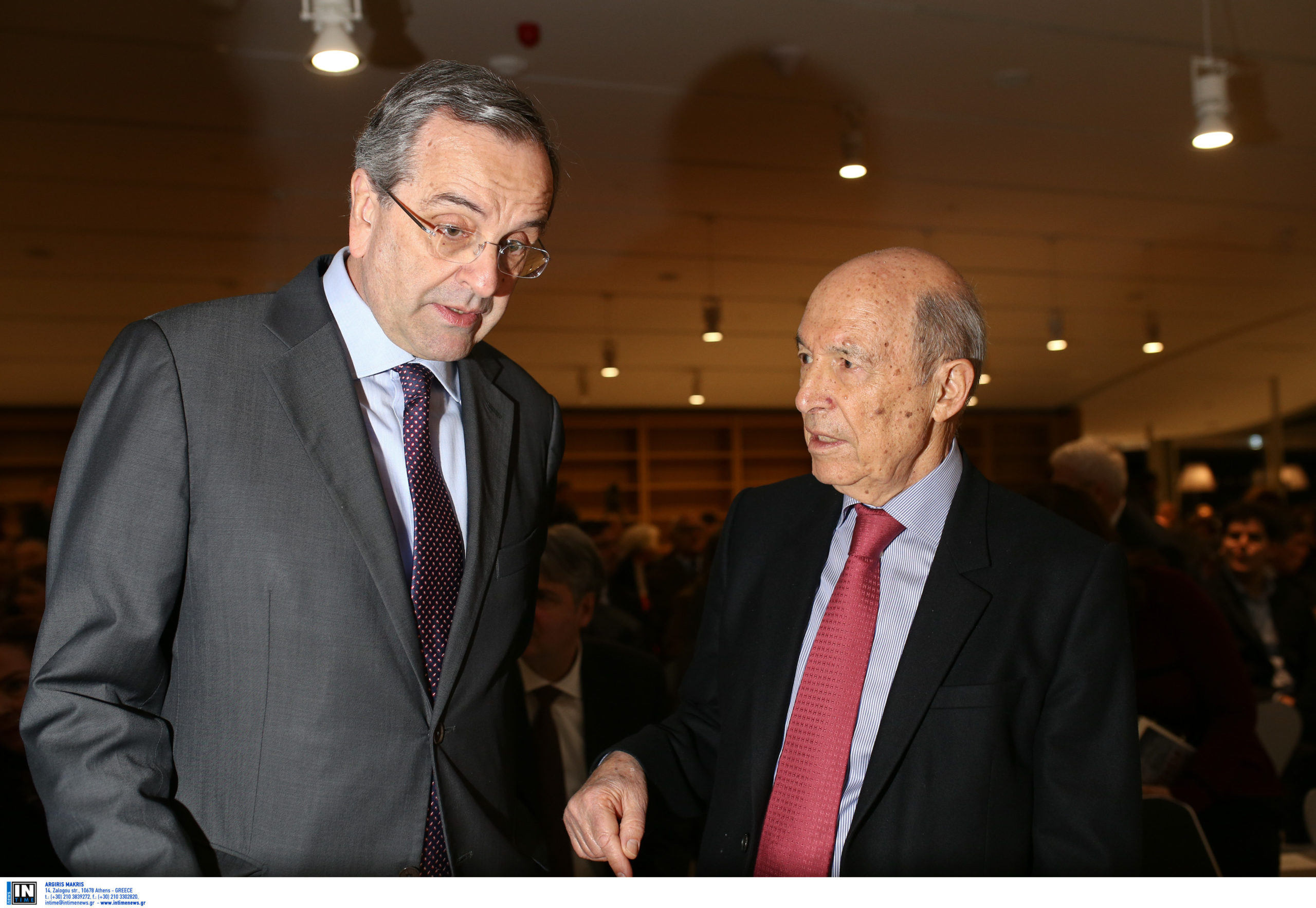 Αντώνης Σαμαράς Κώστας Σημίτης