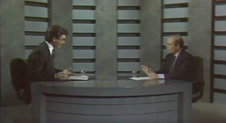 Κώστας Σημίτης Ενώπιος Ενωπίω Νίκος Χατζηνικολάου 1992