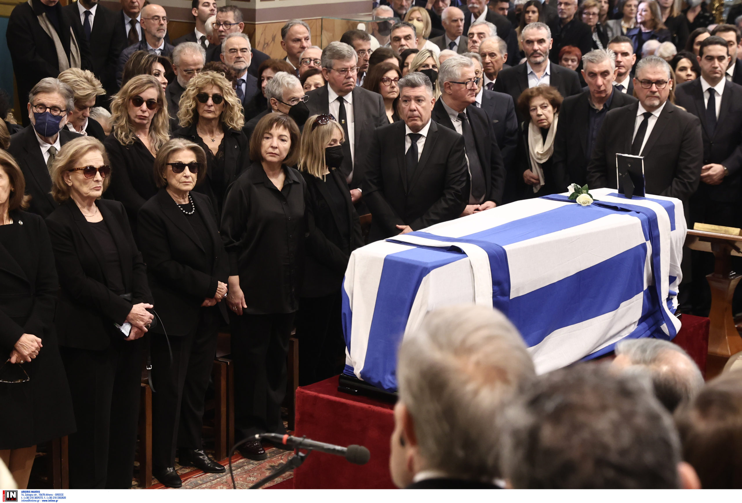 Κηδεία Σημίτη- Θανάσης Φιλιπόππουλος