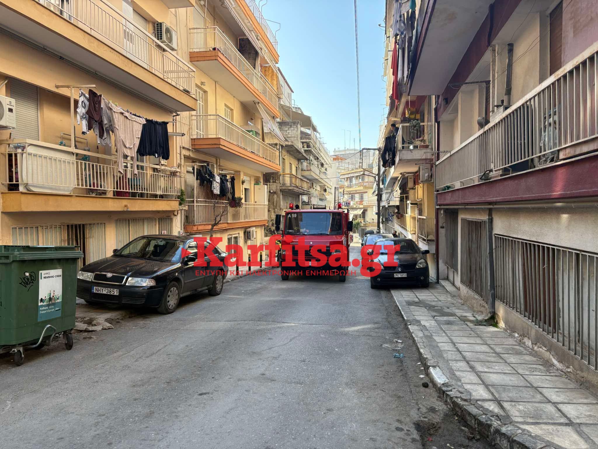 Τραγωδία στη Θεσσαλονίκη: Άνδρας εντοπίστηκε νεκρός σε μπαλκόνι