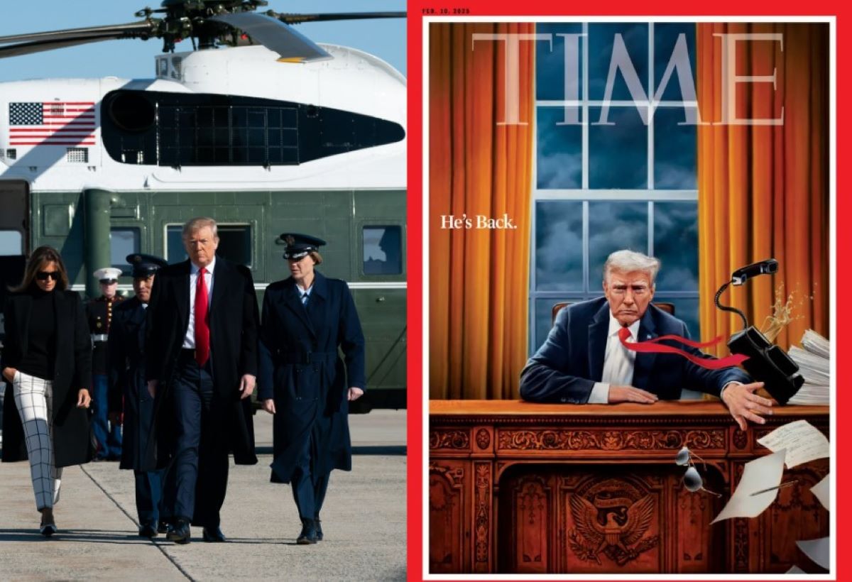 Ντόναλντ Τραμπ περιοδικό Time