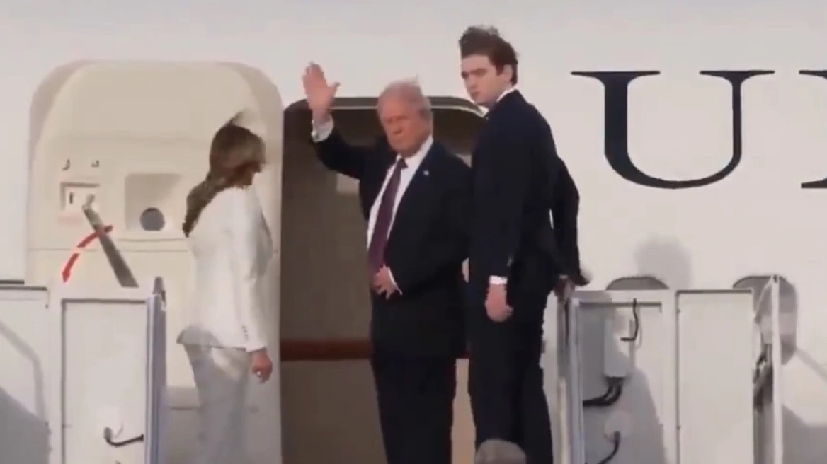 Ντόναλντ Τραμπ: Στην Ουάσινγκτον μεταβαίνει μαζί με τη Μελάνια για την ορκωμοσία