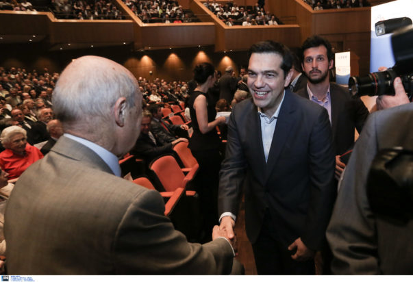 Αλέξης Τσίπρας Κώστας Σημίτης