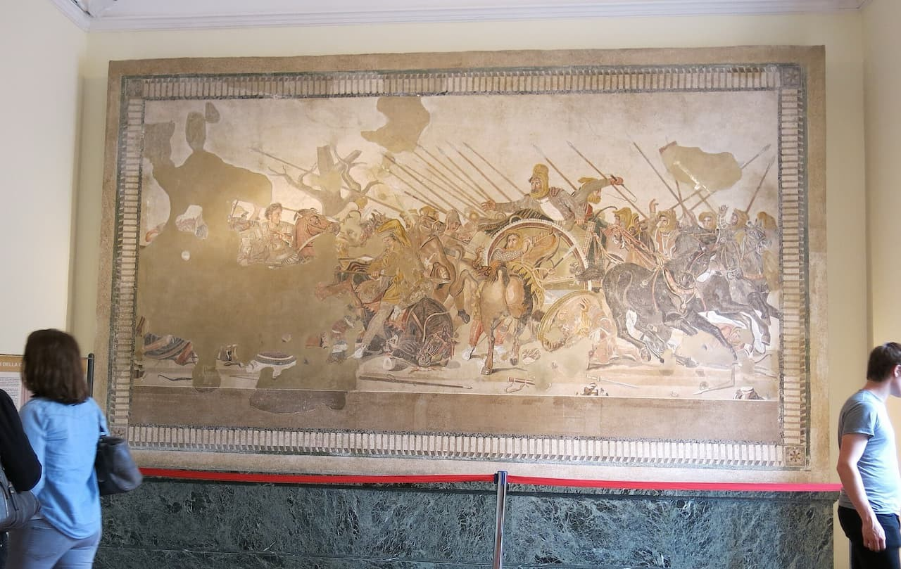 Αποκαλύφθηκαν τα μυστικά που κρύβει διάσημο ψηφιδωτό του Μεγάλου Αλεξάνδρου - Οι επιστήμονες βρήκαν από πού προέρχονται οι 2 εκατ. μικροσκοπικές πέτρες