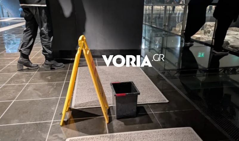 Θεσσαλονίκη: Μπήκαν ξανά κουβάδες στον σταθμό Βενιζέλου του Μετρό λόγω βροχής – ΒΙΝΤΕΟ