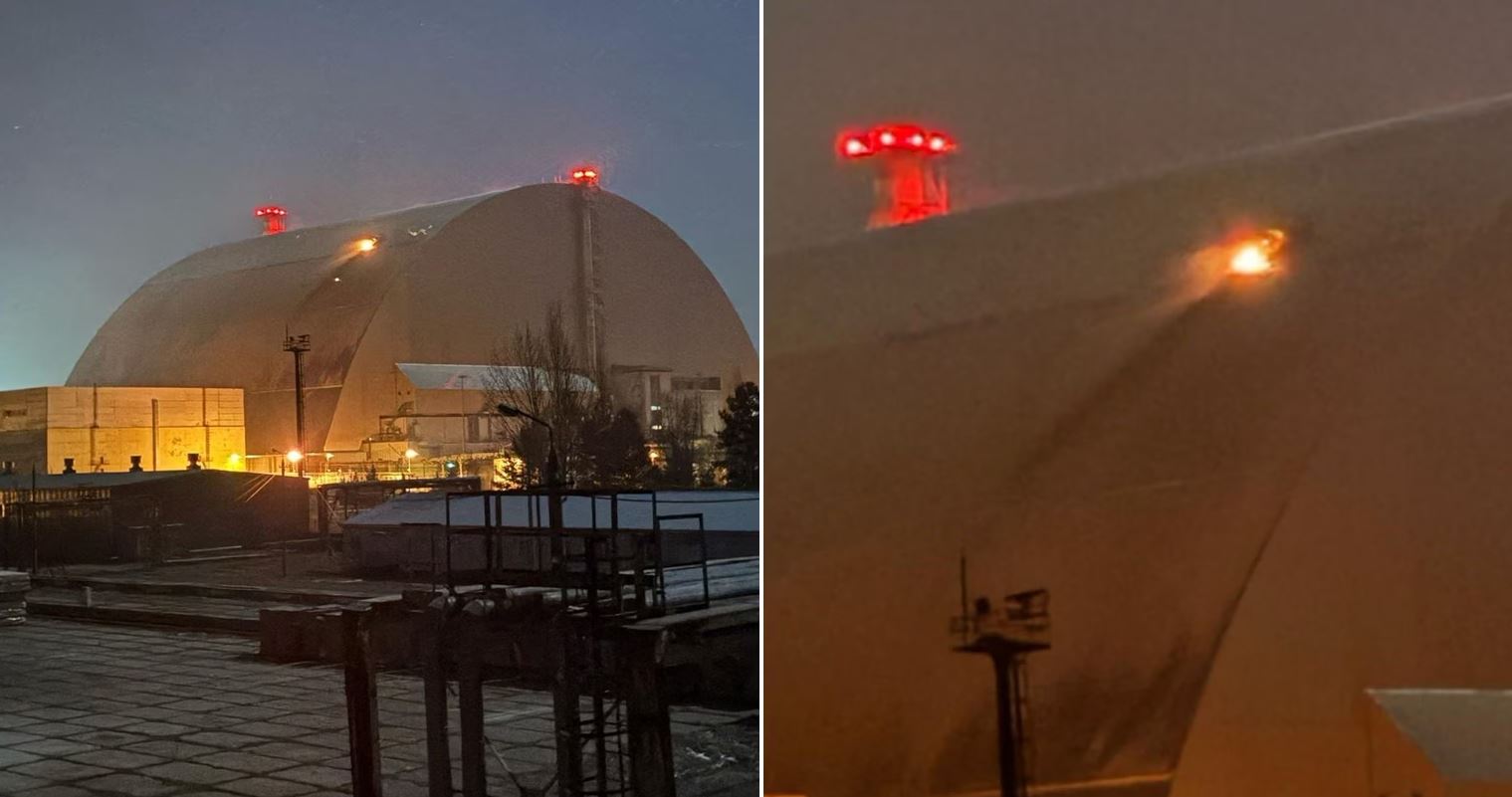 Ζελένσκι: Καταγγέλλει ότι η φωτιά σε αντιδραστήρα του Τσερνόμπιλ οφείλεται σε ρωσική επίθεση – Δημοσίευσε βίντεο