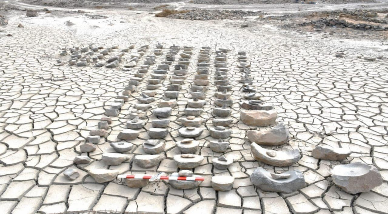 Ακόμη μια λήψη του πεδίου εξόρυξης που ανακαλύφθηκε στην Αίγυπτο. Φωτογραφία: Υπουργείο τουρισμού και αρχαιοτήτων της Αιγύπτου