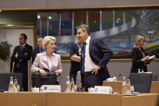 Φον ντερ Λάιεν - Μητσοτάκης