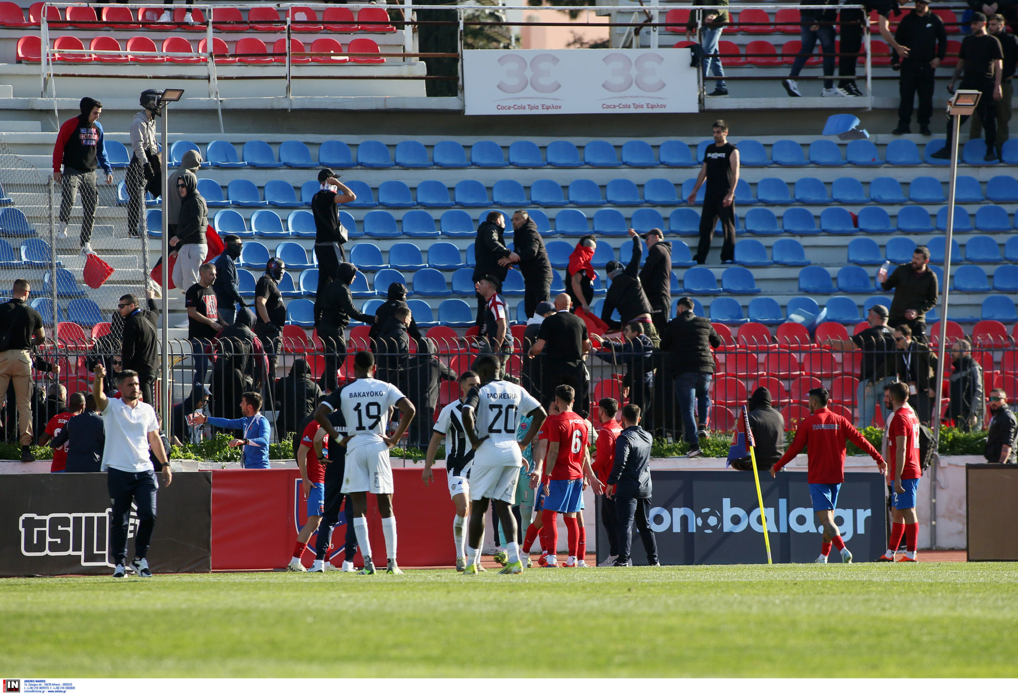 Νέα Σμύρνη επεισόδια Πανιώνιος Καλαμάτα