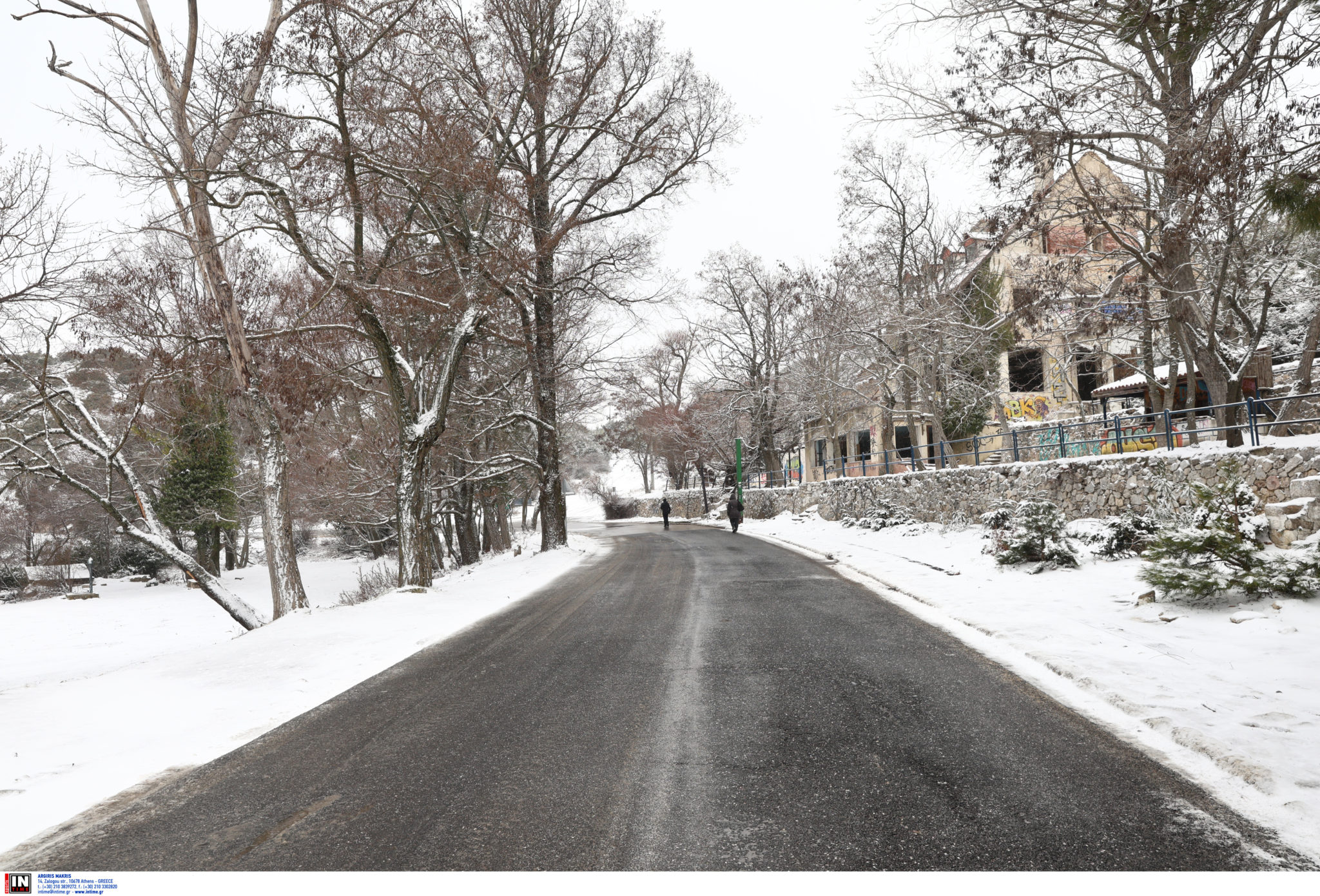 Χιόνια Πάρνηθα