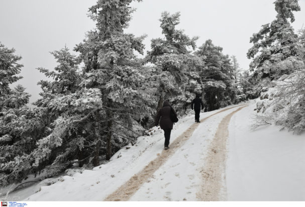 Χιόνια Πάρνηθα