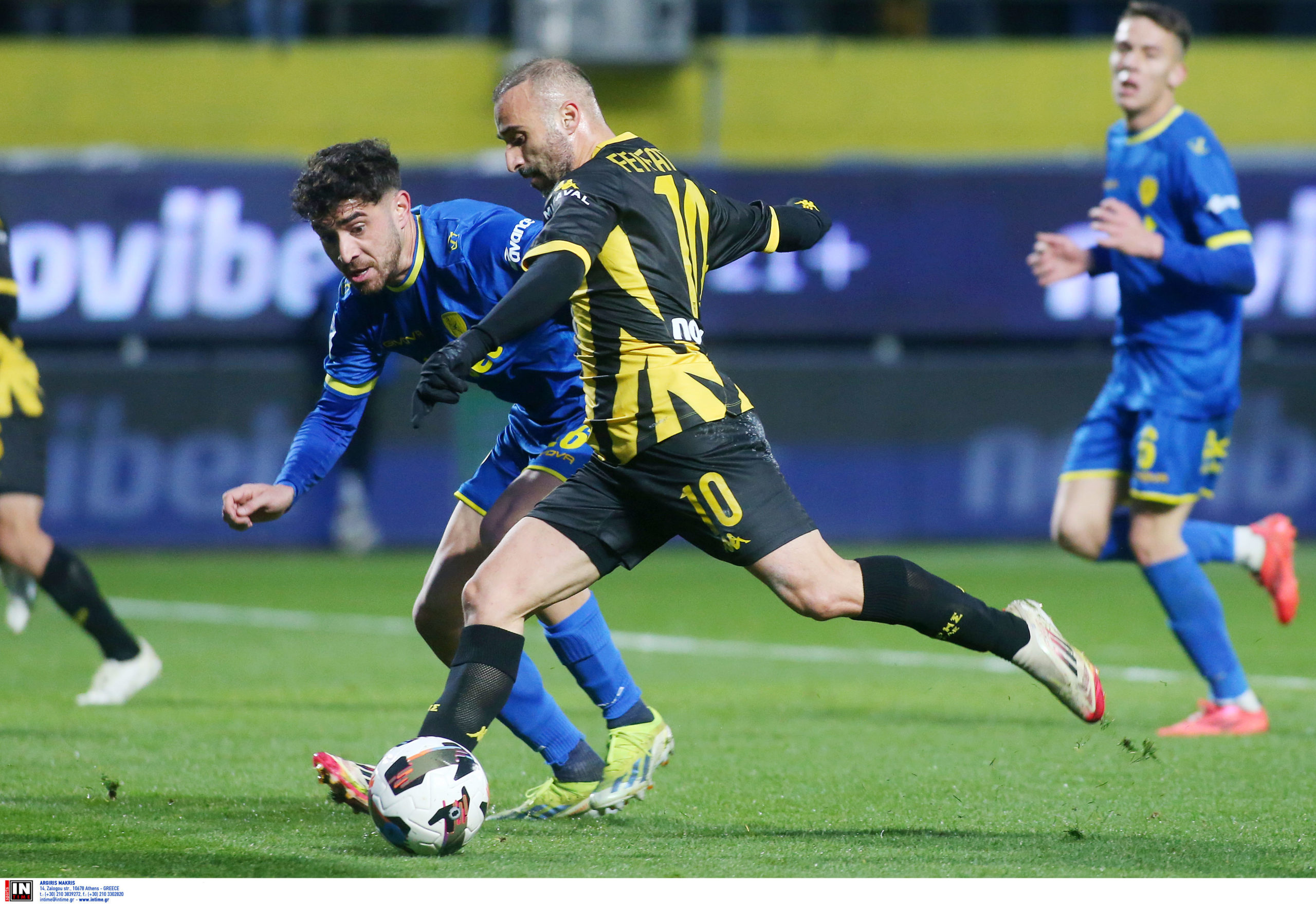 Super League: «Καθάρισε» από το πρώτο μέρος ο Άρης, 2-1 τον Παναιτωλικό