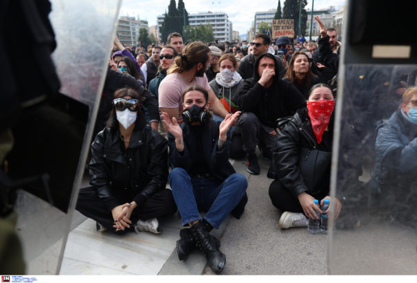 Τέμπη - επεισόδια - καταστολή - Αθήνα