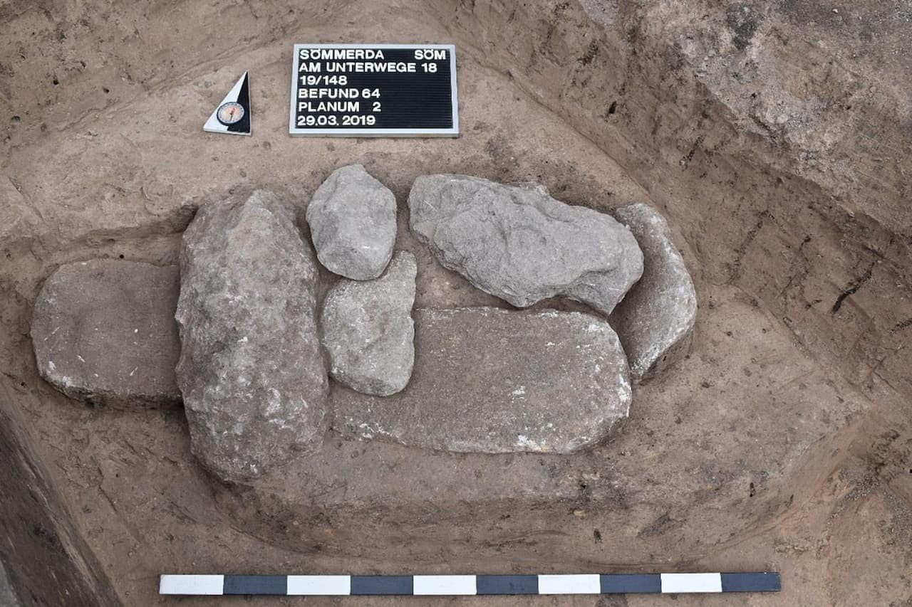 Το πρώτο στρώμα των εργαλείων. Φωτογραφία: S. Schneider / TLDA