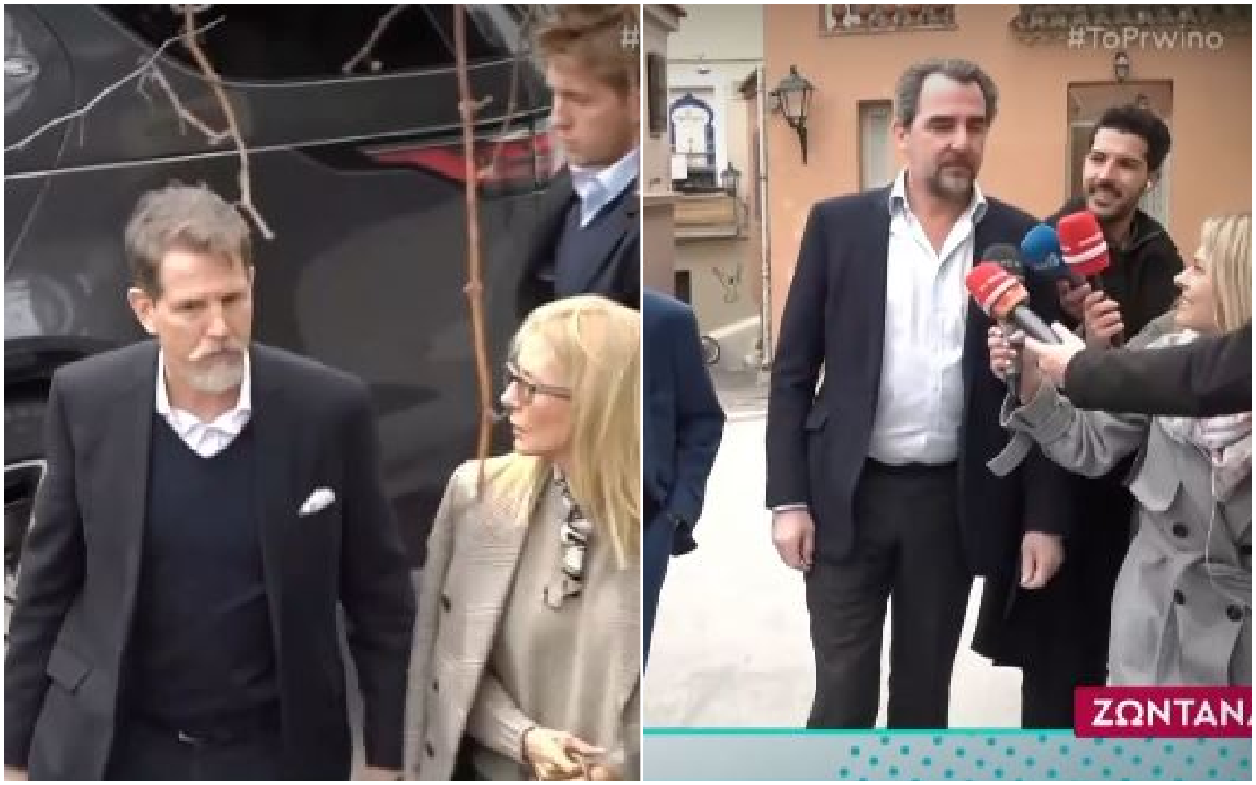 Νικόλαος Ντε Γκρες – Χρυσή Βαρδινογιάννη: Πρόβα λίγο πριν από τον πολυαναμενόμενο γάμο