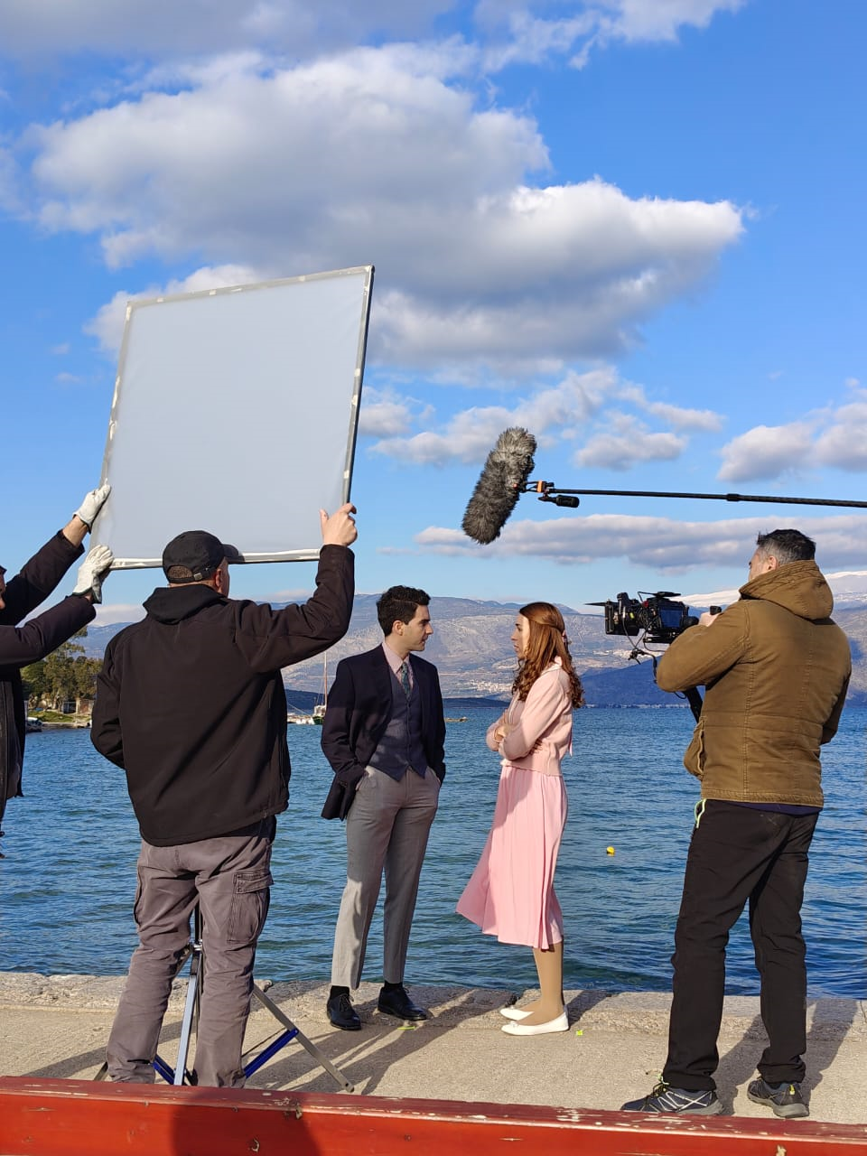 Άγιος έρωτας: Συνεχίζονται τα γυρίσματα στο ηλιόλουστο Γαλαξίδι