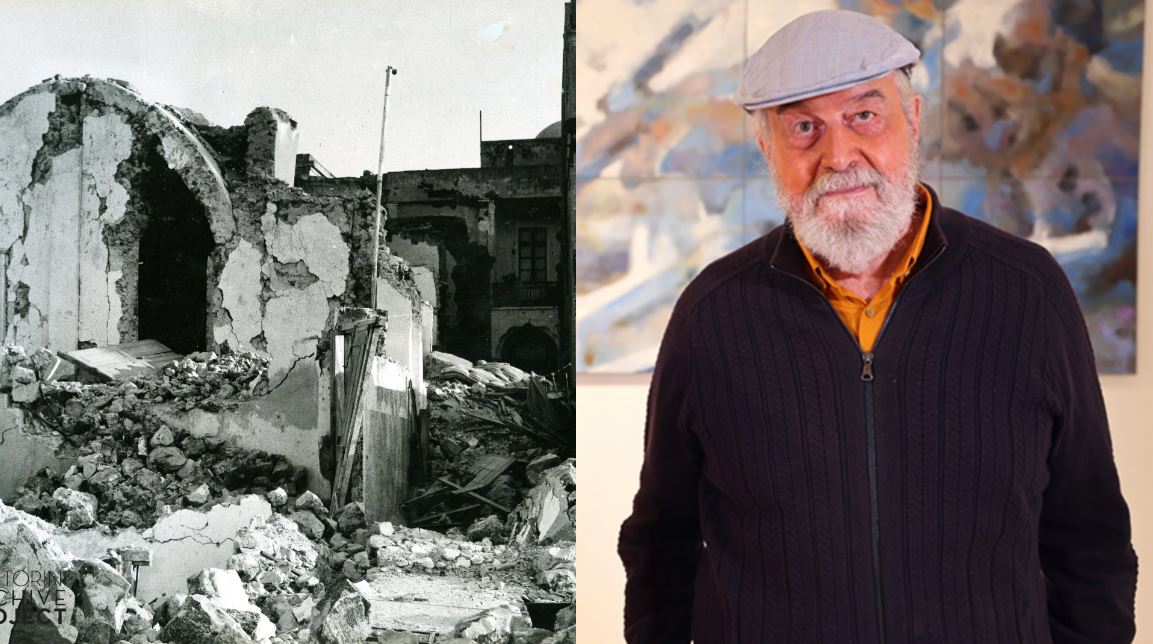 Σαντορίνη: O γνωστός ζωγράφος Χριστόφορος Ασιμής που έζησε τον φονικό σεισμό του 1956 μιλά στο enikos.gr – «Δεν είμαι ανήσυχος, κοιμάμαι ήρεμα το βράδυ»