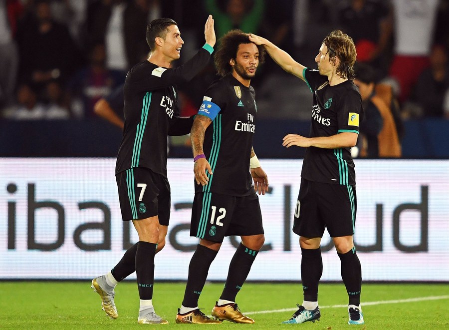 Κριστιάνο Ρονάλντο, Μαρσέλο, Μόντριτς