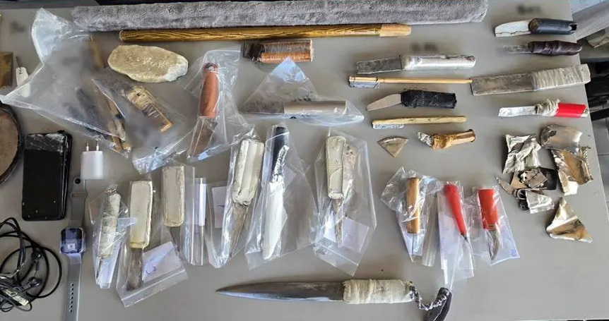 Φυλακές Λάρισας Αστυνομική επιχείρηση