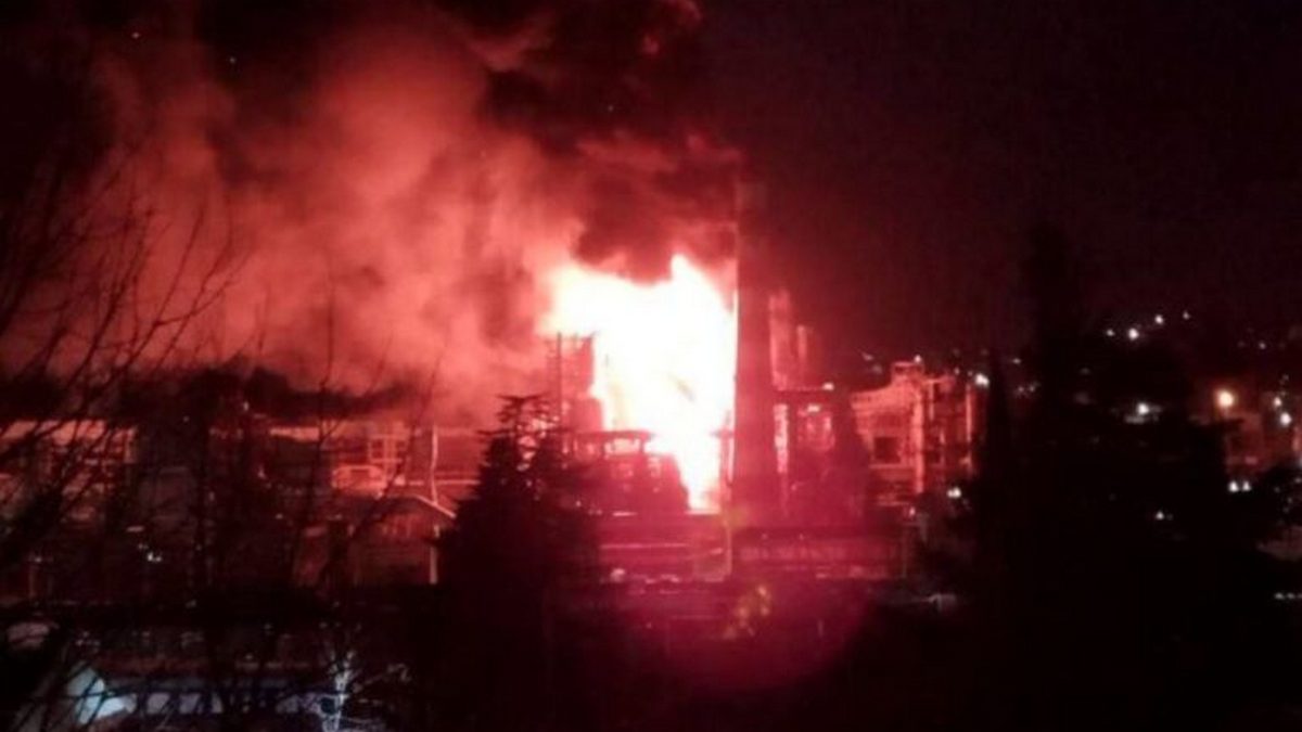 Ρωσία: Στις φλόγες εγκατάσταση καυσίμων εξαιτίας ουκρανικής επίθεσης με drones