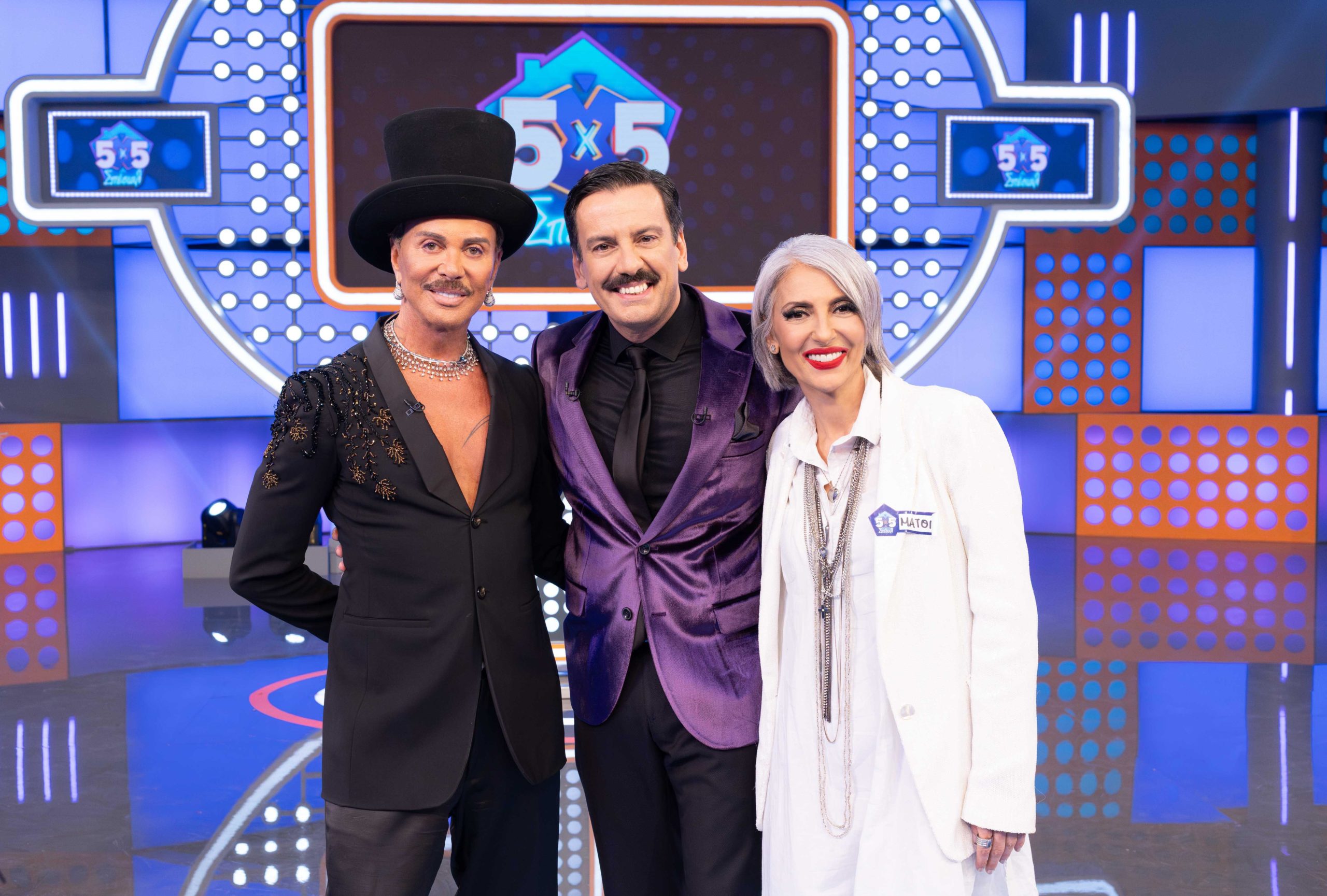 «5X5» ΣΠΕΣΙΑΛ: Ο Θάνος Κιούσης υποδέχεται τον Λάκη Γαβαλά και τη Ματθίλδη Μαγγίρα