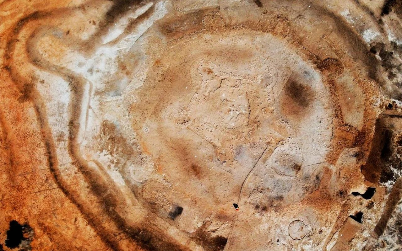 Εναέρια λήψη του οχυρού. Φωτογραφία: ACCIONA