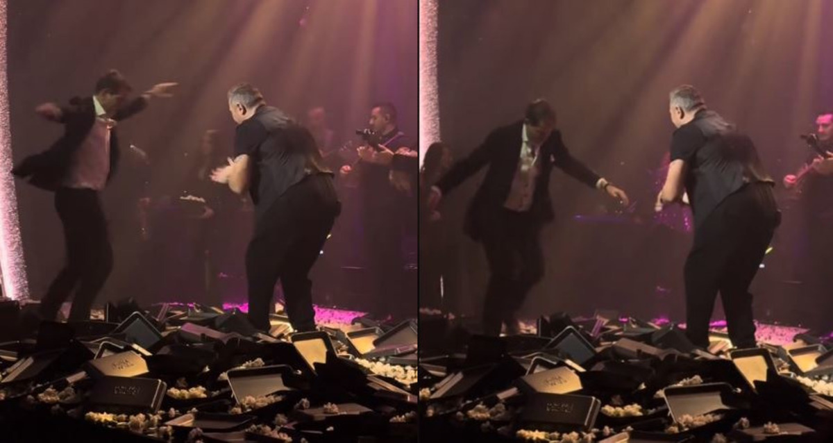 Παύλος Ντε Γκρες: Χορεύει ζεϊμπέκικο και ο Αντώνης Ρέμος του χτυπάει παλαμάκια - Βίντεο