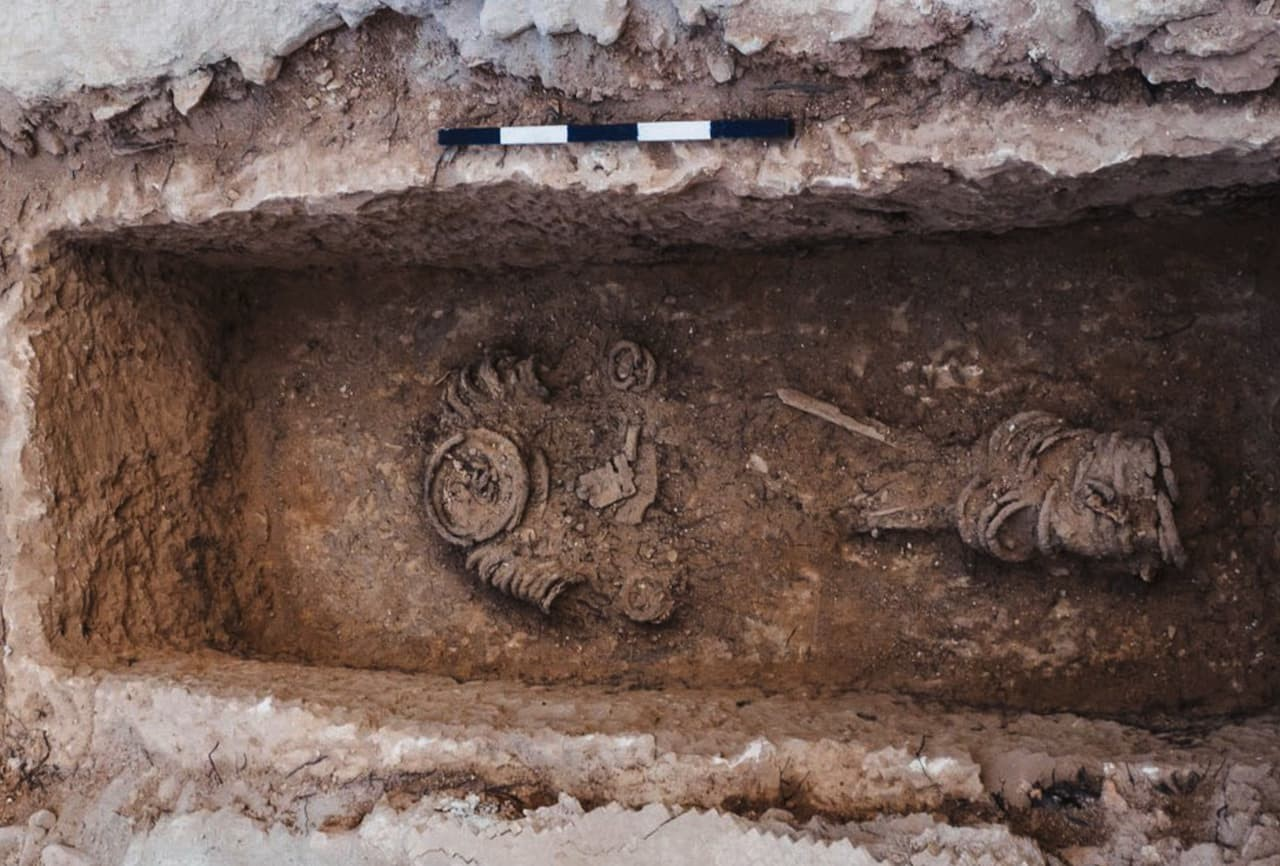 Ο βυζαντινός «καλόγερος» αλυσοδεμένος, κοντά στην Ιερουσαλήμ, τελικά ήταν γυναίκα. Φωτογραφία: Matan Chocron / Israel Antiquities Authority