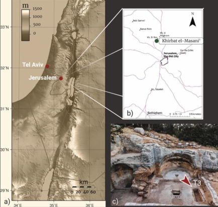 Ο αρχαιολογικός χώρος Khirbat el-Masani στην Ιερουσαλήμ. Φωτογραφία: Matan Chocron / Israel Antiquities Authori