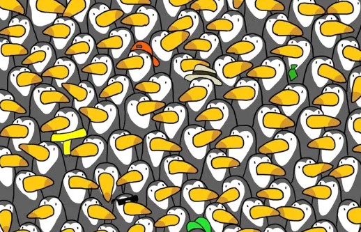 Οπτική ψευδαίσθηση: Μόνο αν είσαι ο Σέρλοκ Χολμς θα βρεις τον πιγκουίνο σε 5 δευτερόλεπτα