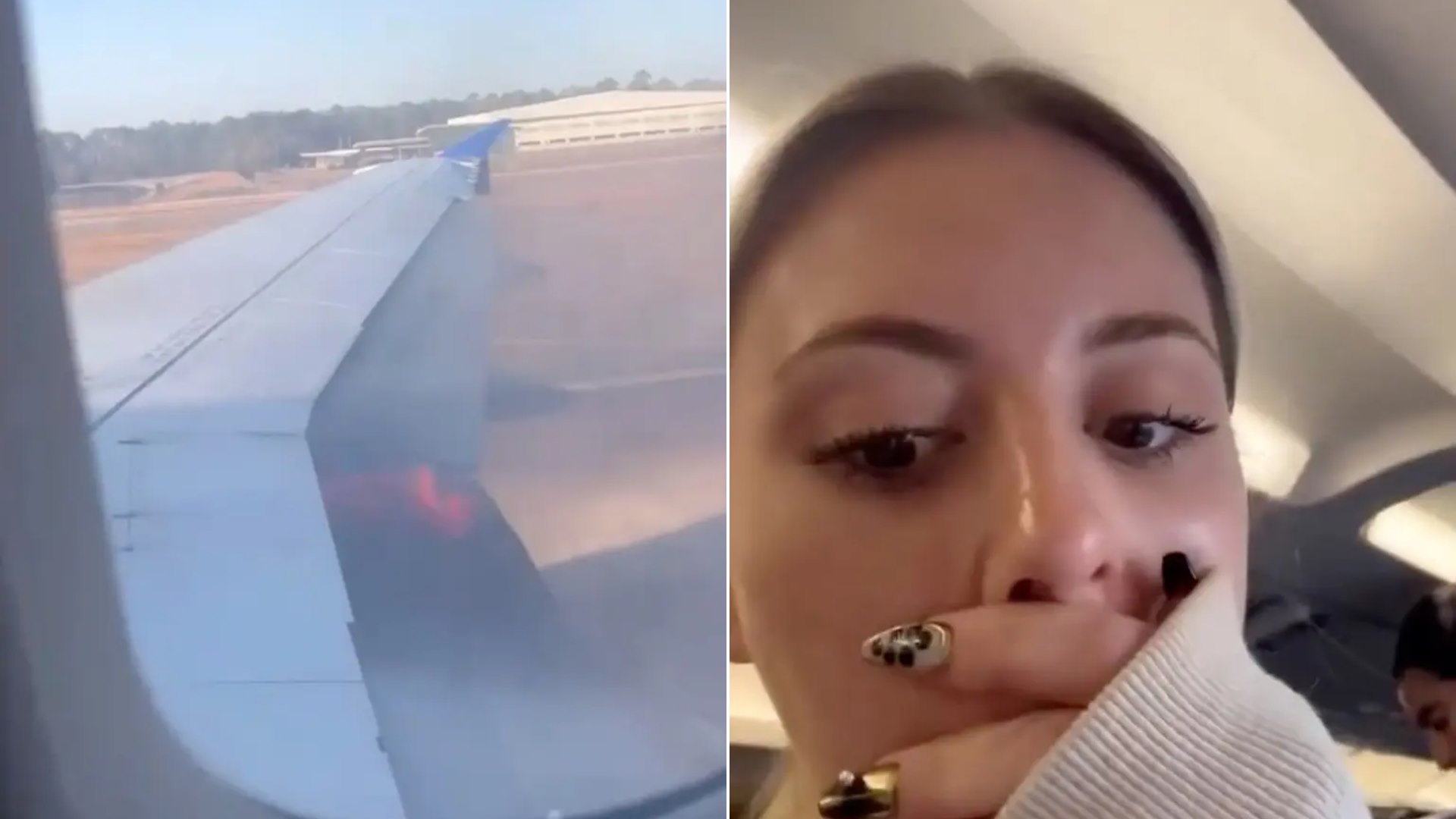 Πανικός στο Χιούστον: Αεροσκάφος έπιασε φωτιά κατά την απογείωση – Δείτε βίντεο