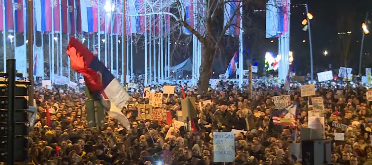 Σερβία διαδηλώσεις