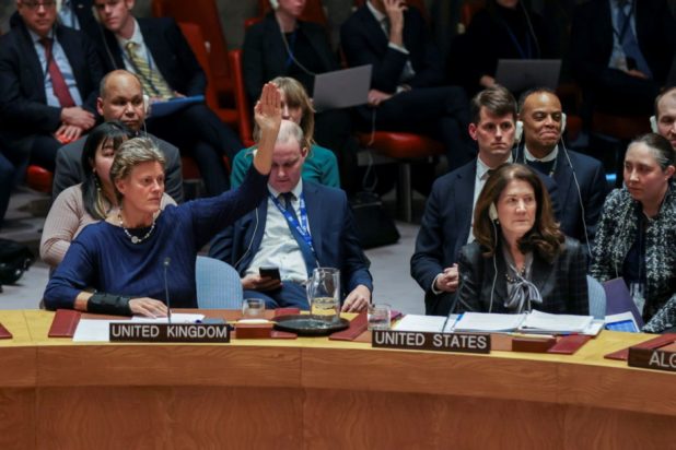 Συμβούλιο Ασφαλείας ΟΗΕ ΗΠΑ Βρετανία