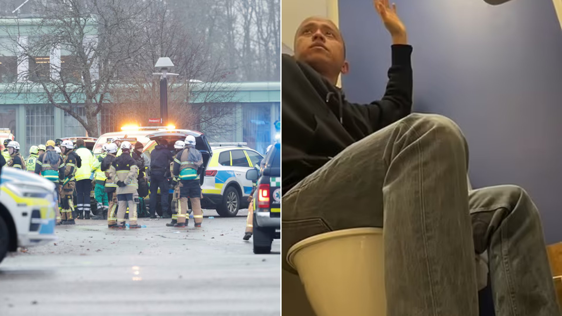 Σουηδία: «Ήταν απόμακρος και περνούσε δύσκολα» λένε οι συγγενείς του δράστη – Συγκλονιστικό βίντεο μαθητή που κρύφτηκε σε τουαλέτα για να γλιτώσει