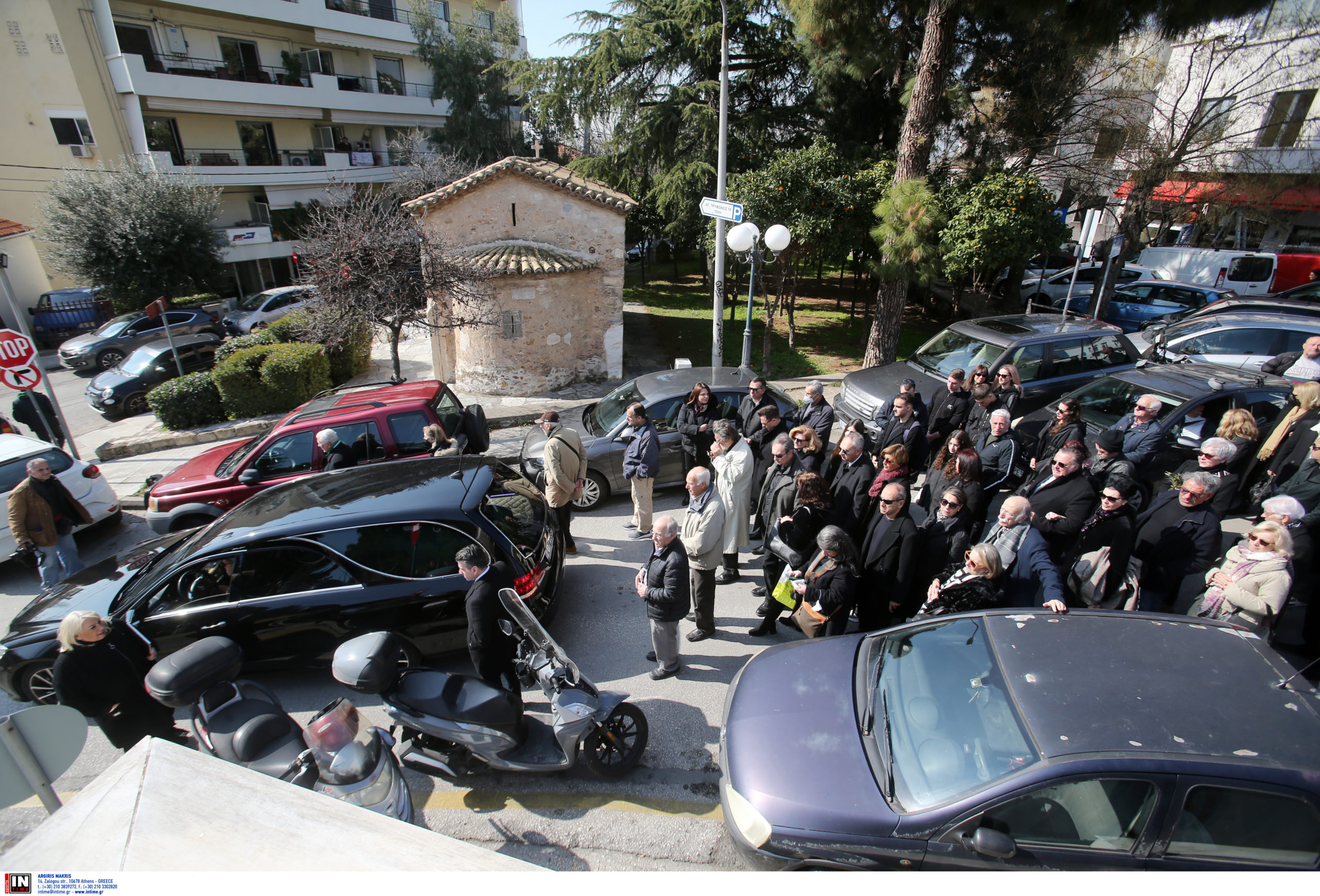 Τάκης Οικονομόπουλος κηδεία