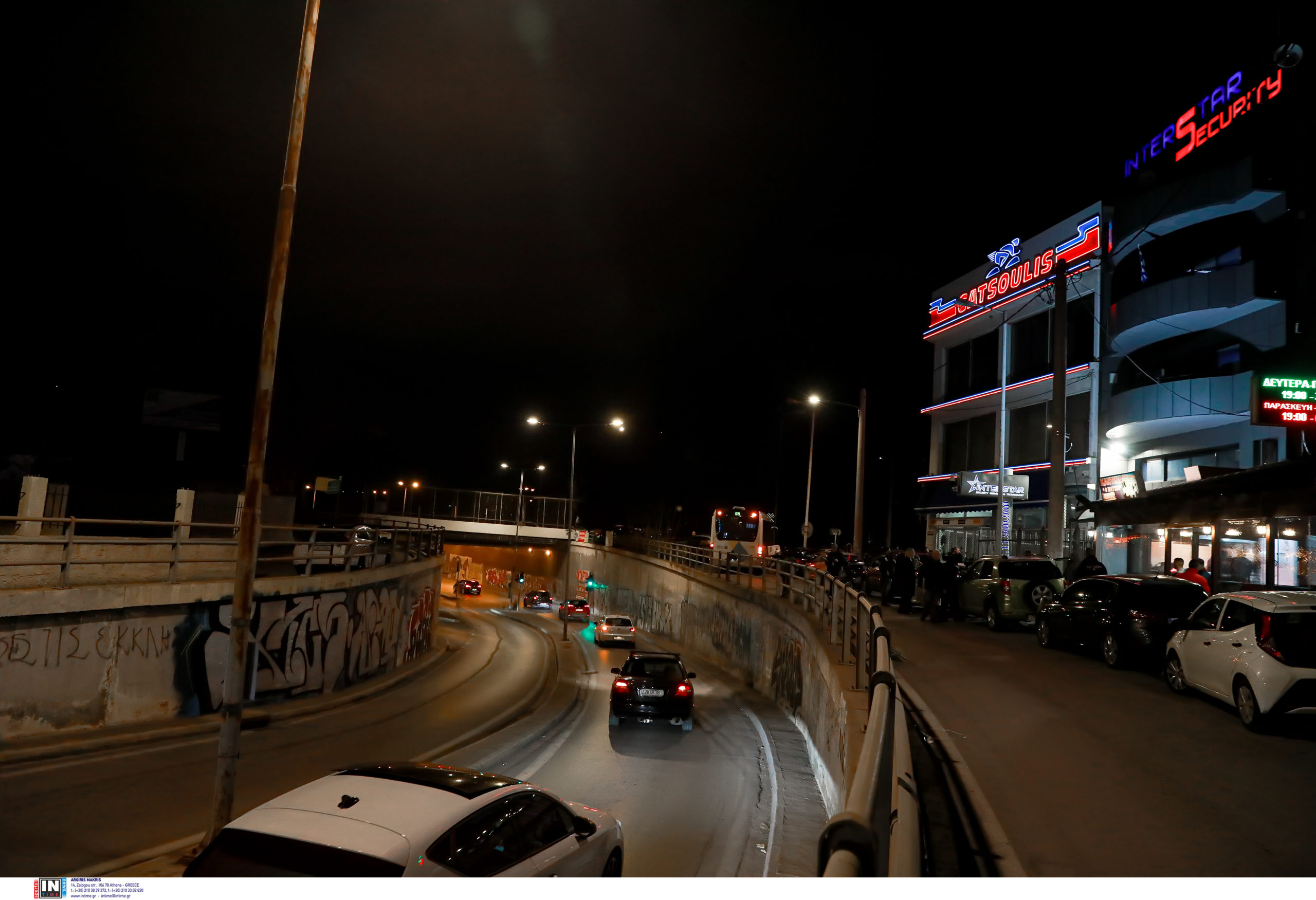 Τέμπη, έφοδος ΕΛ.ΑΣ. εταιρεία φύλαξης