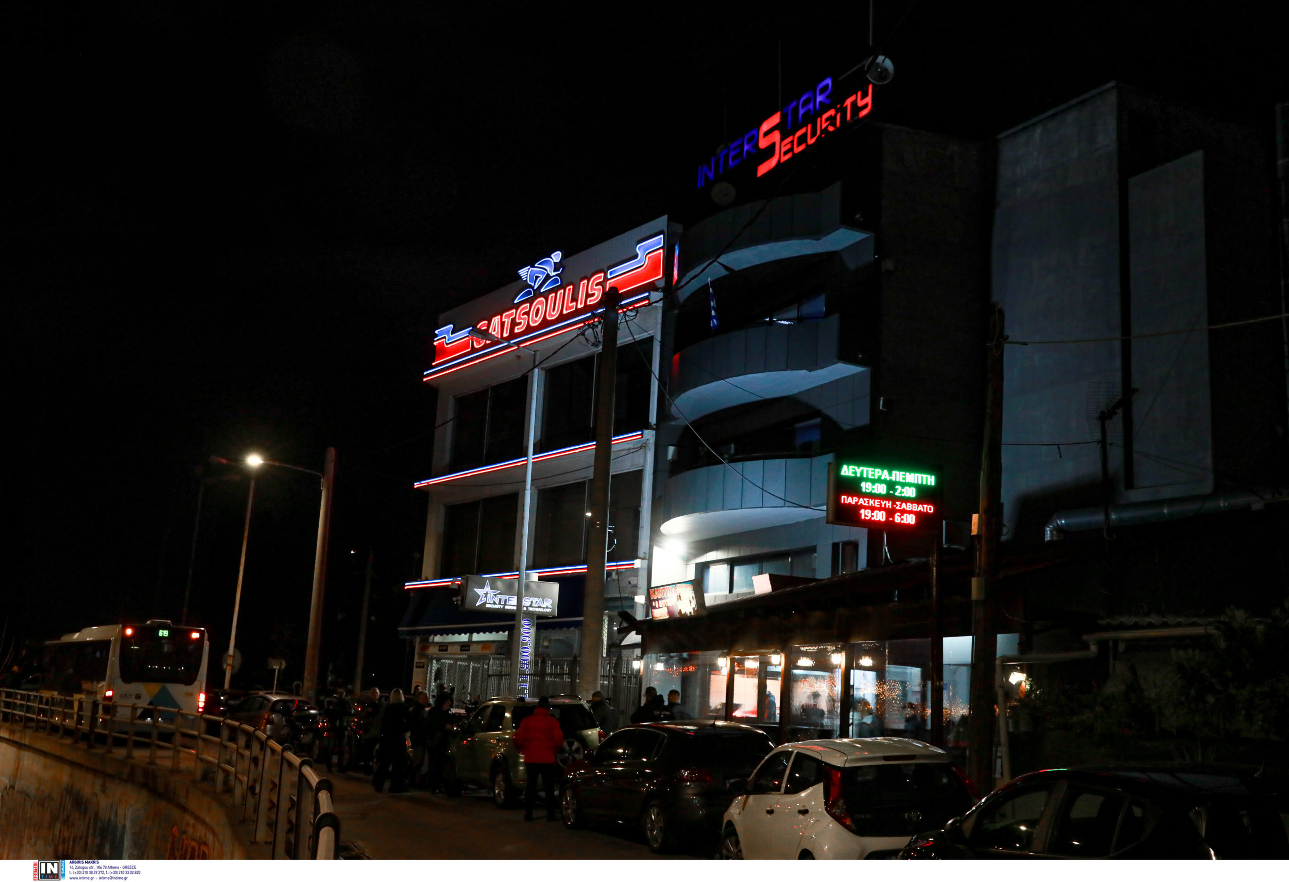 Τέμπη, έφοδος ΕΛ.ΑΣ. εταιρεία φύλαξης