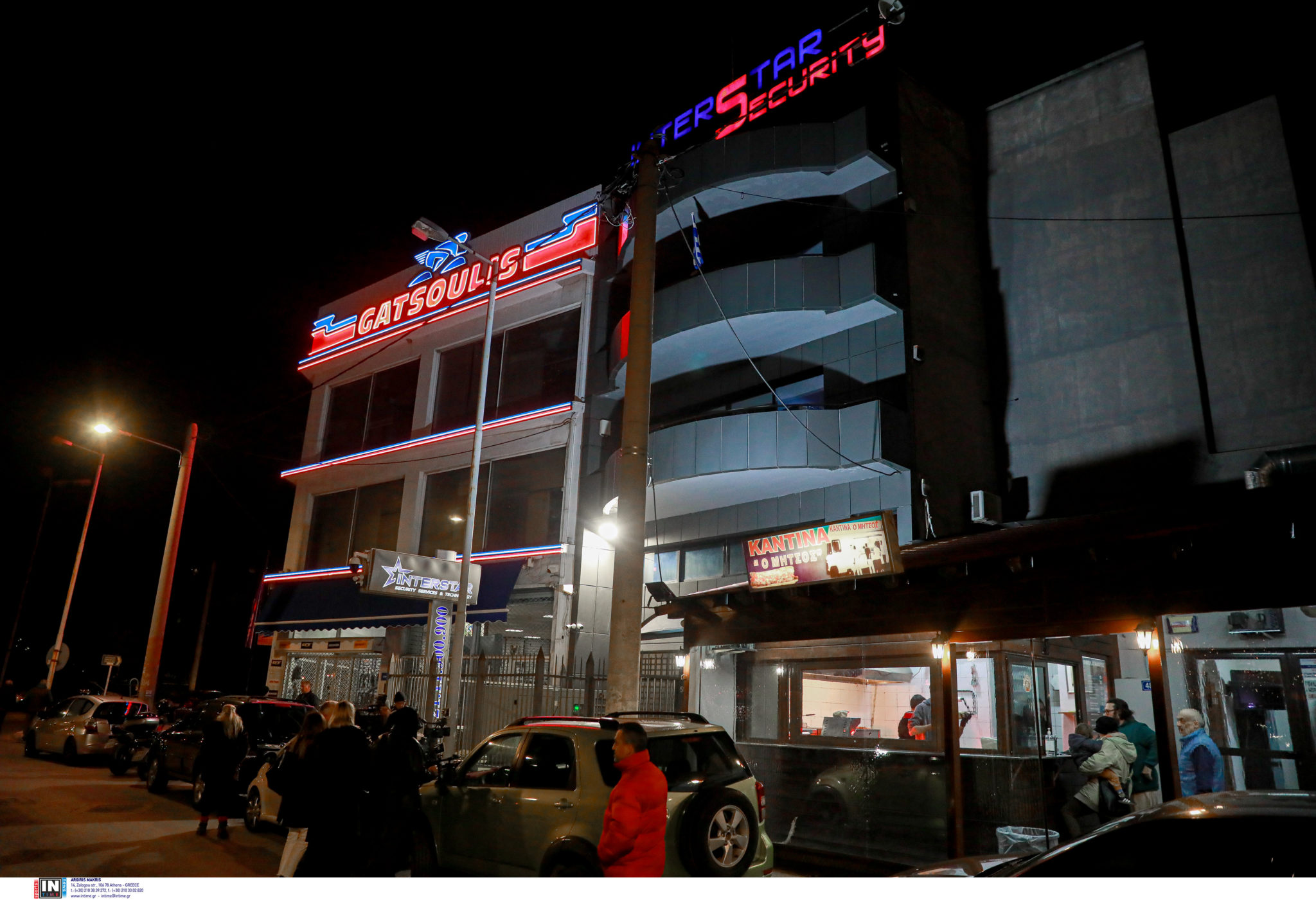 Τέμπη, έφοδος ΕΛ.ΑΣ. εταιρεία φύλαξης